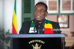 Mnangagwa Commends Zimbabweans For Embracing ZiG Currency