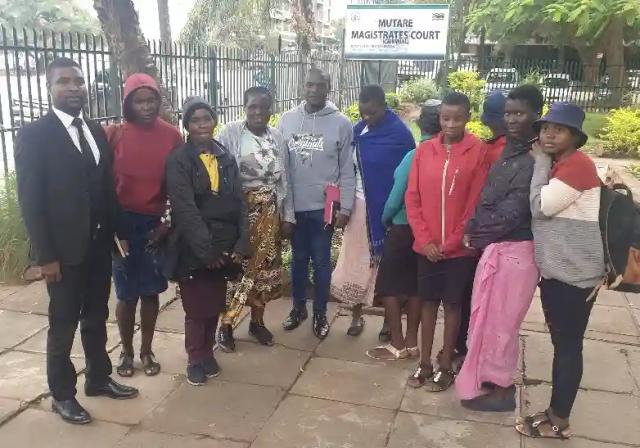 Nine Women Arrested For Booing Auxillia Mnangagwa