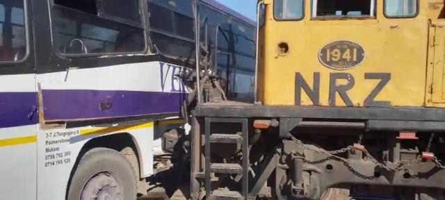 Bus Driver In Mutare Train-Bus Collision Was Wearing Earphones - Police