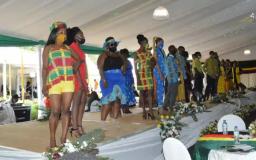 First Lady, Auxillia Mnangagwa, Cashes In On National Dress