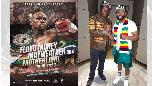 Floyd Mayweather To Tour Zimbabwe And South Africa In July