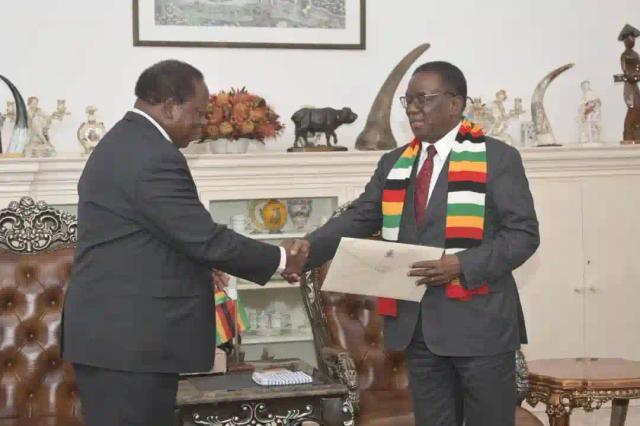 Hichilema Sends Special Envoy To Mnangagwa