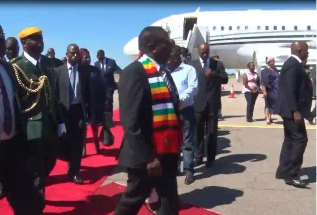 PICTURES: ED Arrives In Bulawayo For Indaba With Civil Society Leaders