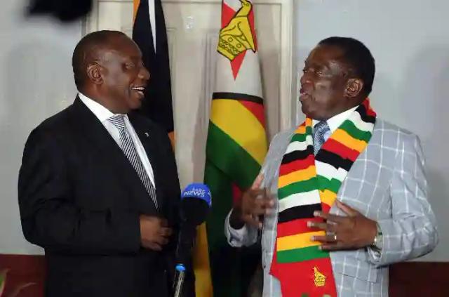 President of South Africa's Visit to Zimbabwe: What Mnangagwa Said