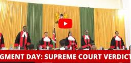 WATCH LIVE: Kenya's Supreme Court Issues Judgment On Raila Odinga's Presidential Election Petition